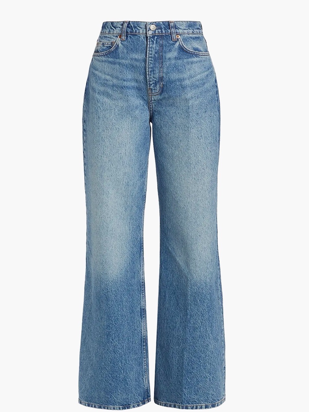 Reformation Cary high rise Blue Wide-Leg Jeans 26